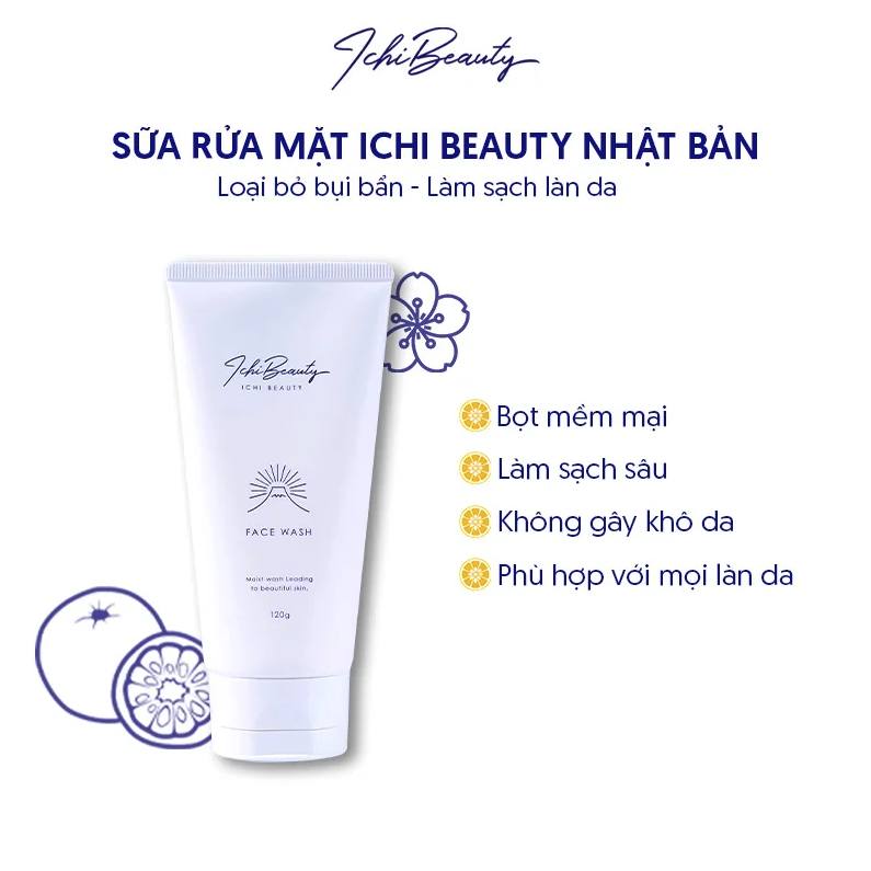 Sữa rửa mặt Ichi Beauty Nhật Bản