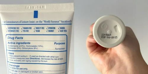 hạn sử dụng của sữa rửa mặt bao lâu