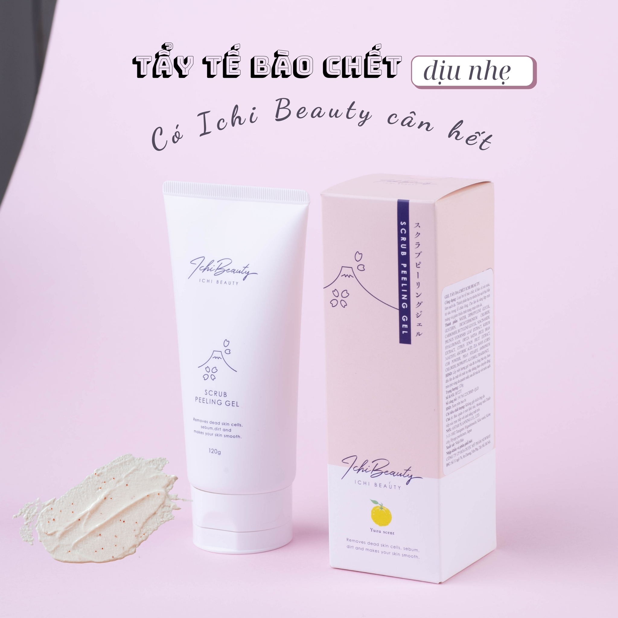 Tẩy tế bào chết Ichibeauty